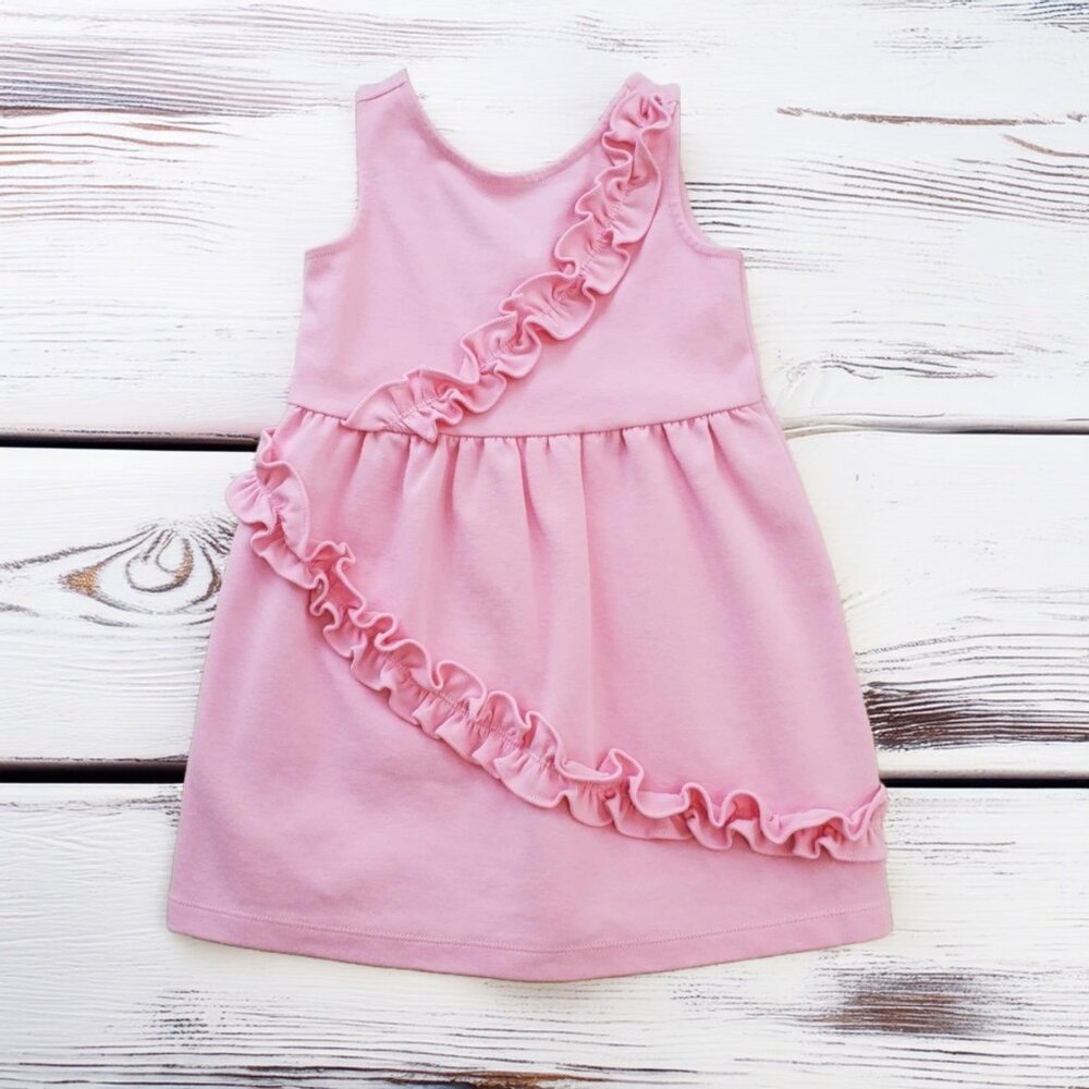 Janie and Jack Pink Ruffled Dress Size 2T